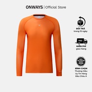 ONWAYS Áo Thun Thể Thao Nam Tay Dài Siêu Co Giãn Kháng Khuẩn Nhanh Khô PETER LONG SLEEVE T-SHIRT M52