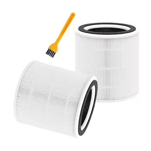 N85R AP005 Replacement Filters for TaoTronics TT-AP005 Air Purifier, H13 True HEPA and Activated Car