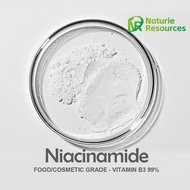 Vitamin B3 Powder Niacinamide - Food Supplement/Cosmetic - Skin Whitening/Brightening Control/Anti A