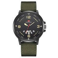 VAVA VOOM นาฬิกาข้อมือสุภาพบุรุษสายไนล่อน สีเขียว รุ่น VA208