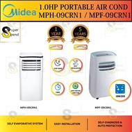 Midea 1.0HP Portable Air Conditioner / Air cond MPF-09CRN1 MPF09CRN1 MPH-09CRN1 MPH09CRN1