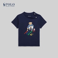 Polo Ralph Lauren Kids เสื้อยืดเด็กผู้ชาย Polo Bear Cotton Jersey Tee รุ่น CWPOTSHI8020291 สีฟ้า