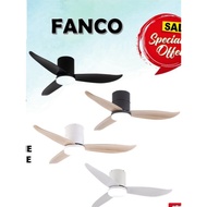 FANCO ROTO 3 DC MOTOR CEILING FAN WITH 24W LED LIGHT AND REMOTE CONTROL PM ME FOR INSTALL QUOTATION