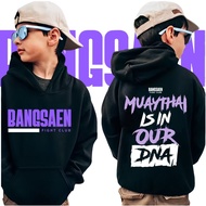 Baju-NEW 2025 Bangsaen Fight Club Children's T-shirt  bangsaen fight club kid hoodie 120-150cm
