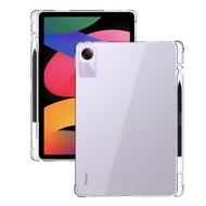 Xiaomi Redmi Pad SE 11 inch Tablet Casing Cover Fashion TPU Silicon Soft Full Protective Shell Transparent Clear Tablet Case