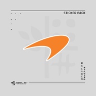 F1 Sticker Vinyl Doff Laminated Sticker | McLaren Logo Sticker