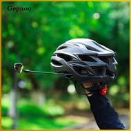 Gepnoo SiaBiced Bicycle Helmet Mirror, 360 Degree Rotating Cycle Accessories, Wide Angle Bicycle