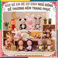 {All Models, All Sizes} Newborn Baby Dolls 13 cm 5 inches, 11 cm 3.5 inches – Cute Outfits Included