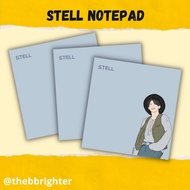 SB19 Stell Ajero WHAT album inspired Handmade Memo Notepad - SB19 Stell