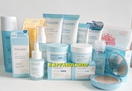 Wardah Set Paket Lengkap Lightening Series Plus Bedak Padat UV Shield 12 Produk Gratis Kapas