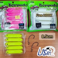 SAWA-D 8.5cm GORPEDO SOFT BAIT SOFT PLASTIK SOFT PLASTIC