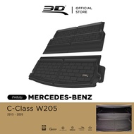 3D Mats ถาดท้ายรถยนต์ MERCEDES BENZ C-CLASS W205 (C300e) Plug-In Hybrid 2020-2025