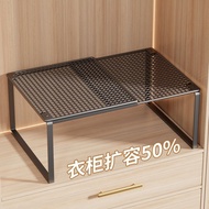 Wardrobe storage shelf divider, overall cabinet partition, shoe cabinet divider, extendable dormitor