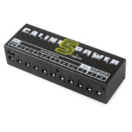 Caline CP-05 พาวเวอร์ซัพพลาย 10 Ports Isolated Output Power Supply for Guitar Effect Pedals US Plug