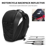 Motorcycle Bag Waterproof Rear Seat Bag Backpack Tail Bag Helmet Bag Storage Bags Motorcycle Dirt Bi