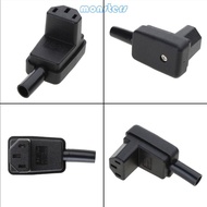 Mon C13 Power Plug IEC 320 90° Angle Rewirable Cable Connector 250V 10A C13 Female