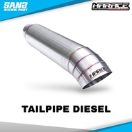 Tailpipe 2.5 inch diesel harace EXHAUST carknalpot Innova Fortuner Pajero panther Hilux dmax Isuzu m
