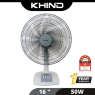 KHIND TABLE FAN 16" TF-166 Kipas Meja