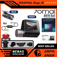 70mai Dash Cam A510 GPS Set Sony Starvis 2 4G Live Control Alt A500s