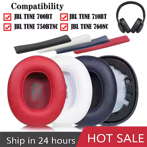 Ear Pads For JBL TUNE 700BT/710BT/720BT/700BTNC/750BT/760BT Headphones replacement Earmuffs headband