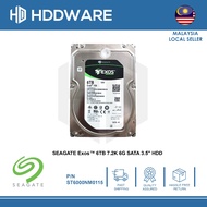 SEAGATE Exos™ 6TB 7.2K 6G SATA 512e 3.5" HDD // ST6000NM0115 // 1YZ110-00X