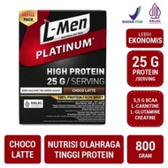 Lmen L-Men Platinum Choco Latte 800g 800 g gr gram high protein whey