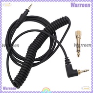 WARREEN Earphone Cable, Detachable Plug-and-Play Headphone Cable, 2.5mm to 3.5mm & 6.35mm Adapter De