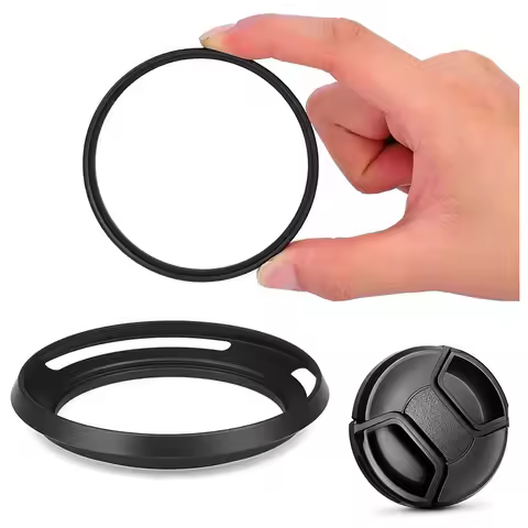 37mm UV Filter Lens hood cap for Olympus OMD EM10 OM-D E-M10 Mark IV III II EP7 EPL10 EPL9 EPL8 EPL7