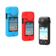 Suitable for insta360 one X3 Panoramic Camera Silicone Case Host Lens Protective Case Dust-proof Shock-resistant
