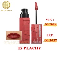 MAYBELLINE SUPER STAY VINYL INK LIPSTICK เมย์เบลลีน ซุปเปอร์ สเตย์ ไวนิลอิงค์ ลิปติดทน 16 ชม