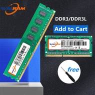 Memory Card For Laptop Computer 4GB/8GB DDR3/DDR3L 1600/1333 MHz 240pin 1.5V/1.35V