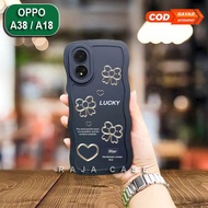 Soft Case Gelombang Oppo A38 Oppo A18 Case hp - GM20