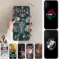Samsung A22 A55 A56 J4 J6 J8 2018 J4 J5 J6 J7 Prime Plus Core X15 fluminense Soft black phone case