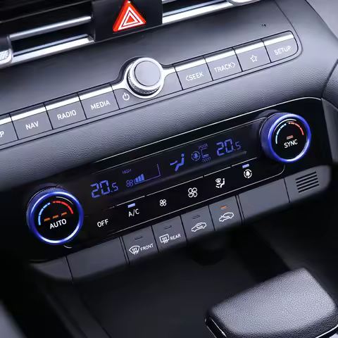 For Tuning Hyundai Elantra CN7 /CN7 N 2021-2025 RHD/LHD Aluminum Red Blue Black Interior Air Conditi