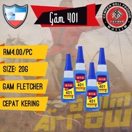[GAM 401] GLUE 401 FLETCHER ARCHERY / TAMIM ARROW / TRADITIONAL ARCHERY / ANAK PANAH