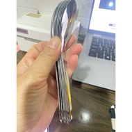 430 stainless steel rice spoon, gourd soup spoon, size 5cm x 16cm, shiny stainless steel plate