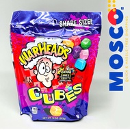 WARHEADS Cubes - Sour, Sweet, & Fruity Chewy Candy 10 oz 10/23 (New)