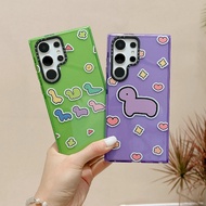 Casetify With Packaging Box Fashion Glitter Tpu Phone Case SoftPtern Case For Samsung S25ultra S25 S