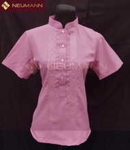 LADIES OFFICE BARONG (OTON) Old Rose & Blush Rose