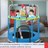 ZHY/NEW✅Good Bubat Children's Trampoline Trampoline Trampoline1to16Age-Old Adults Can Play with Safety Net Bed with Fenc