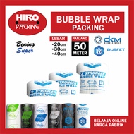Bubble Wrap Plastic 50 Meters Premium Packing 30cm x 50m 50cm x 50m 60cm x 50m 80cm x 50m 20cm x 50m