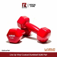 Dumbbell Vinyl Glossy 5lbs - Pair