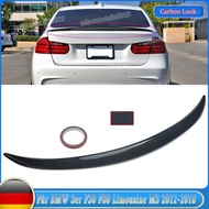Carbon Fiber Look MP Style Rear Trunk Spoiler Wing For BMW F30 M3 F80 2012-2018 Rear Tail Wings Magi