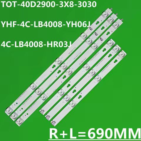 LED Strip For Y40G01 Y40G33 40HR330M08A7 JL.D40042330-004ES-M 40FC3201 40FC3206 40FC3221 L40F3301B L