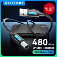 Vention Printer Cable USB Connector Scanner and Xerox High Speed USB 2.0 A To B Male Sync Data Cable