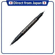 【Direct from Japan】 Zebra Macky Care Ultra Fine Tip Oil-Based Pen, Black, 10 Pens, B-YYTH3-BK