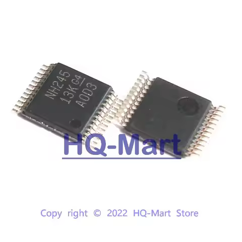 2 PCS SN74LVC8T245DGVR TVSOP-24 NH245 8-Bit Dual-Supply Bus Transceiver with Configurable Voltage-Le