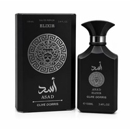 Perfume Arabia Asad Elixir BY Clive Doris 100ml EDP Vanilla Soft Fragrance For