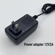 Adaper 12V 5V 2A AC 100V-240V หม้อแปลงไฟ  ตัวแปลงอะแดปเตอร์ DC 12V 2A 2000mA แหล่งจ่ายไฟปลั๊ก EU 5.5 มม. x 2.1-2.5 มม. สำหรับกล้องวงจรปิด LED