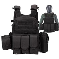 Tactical Vest and Military Vest - Airsoft Vest or Airsoft Plate Carrier Vest - Airsoft Vest For Men 